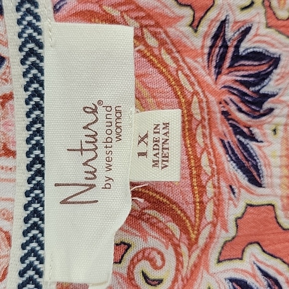 Nurture by Lamaze Pink Flutter Sleeve Blouse with Relaxed Pleats - Picture 2 of 16